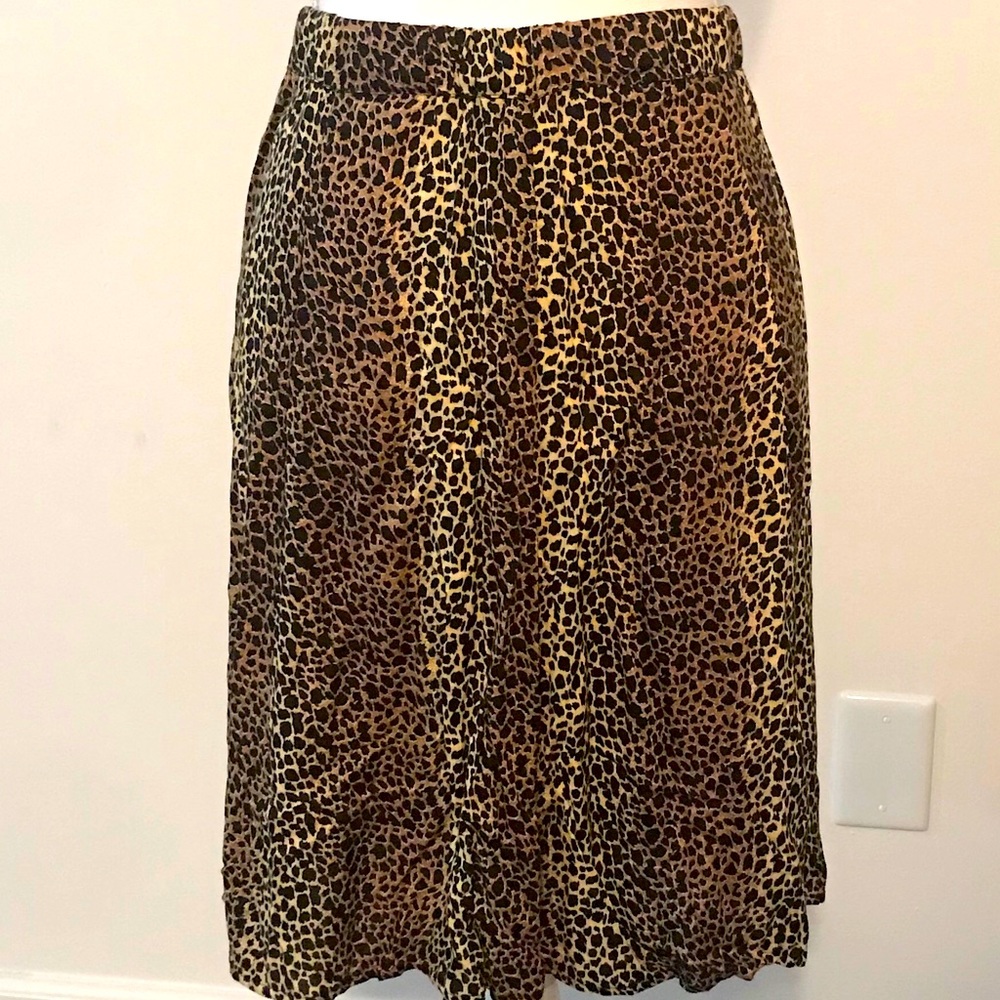 Dion of Texas Flowy Mini. Cheetah Print. Medium.